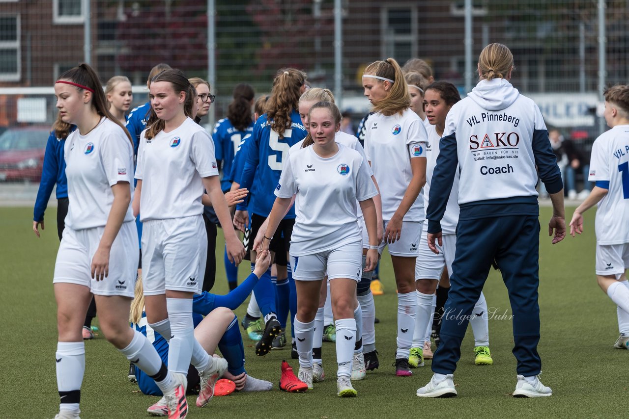 Bild 442 - wBJ Alstertal-Langenhorn - VfL Pinneberg : Ergebnis: 2:3